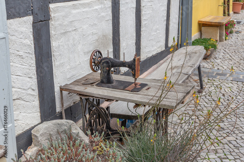 Die historische Altstadt von Quedlinburg im Harz, Deutschland