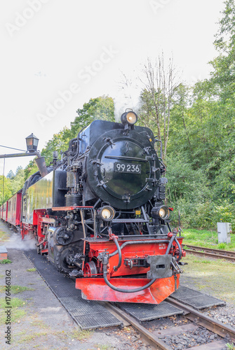 Harzer Schmalspurbahn in Quedlinburg, Deutschland