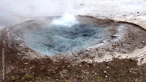 geysers and geothermal area in Iceland