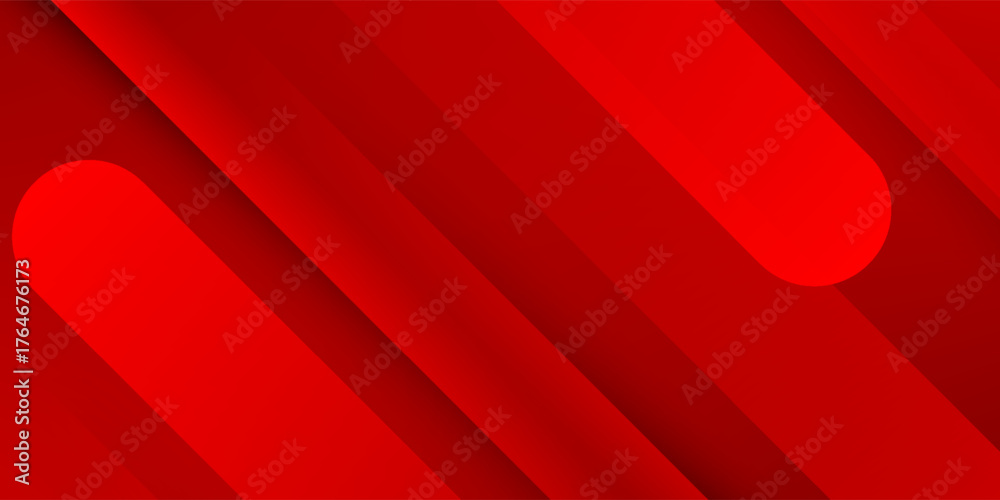 Fototapeta premium red geometric shape background. abstract red background.