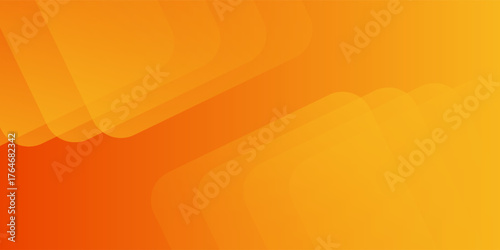 Abstract orange and yellow geometric background. Modern concept for graphic design, background, web design, poster, banner, book, slideshow. Vector illustration