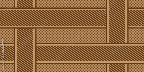 elegant check plaid fabric pixel seamless pattern. vector background