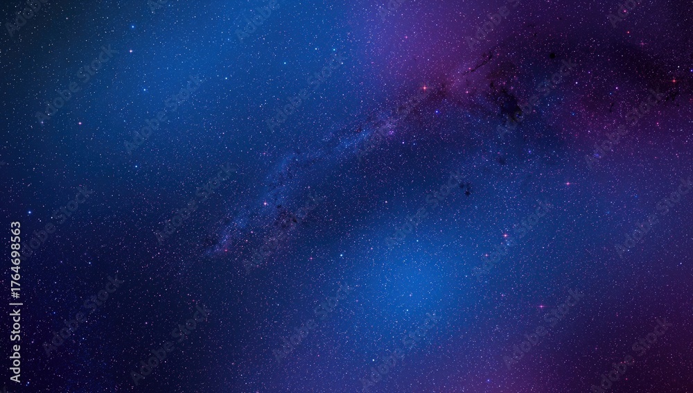 Fototapeta premium Abstract cosmic background with starry night sky