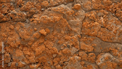 Extraction site with vibrant orange and yellow mineral rocks. Surface details of stone slabs. backdrop,design,pattern,nature,golden,horizon,path,architecture,structure