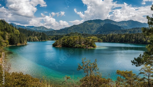 God's Gift: The Natural Splendor of a Serene Lake