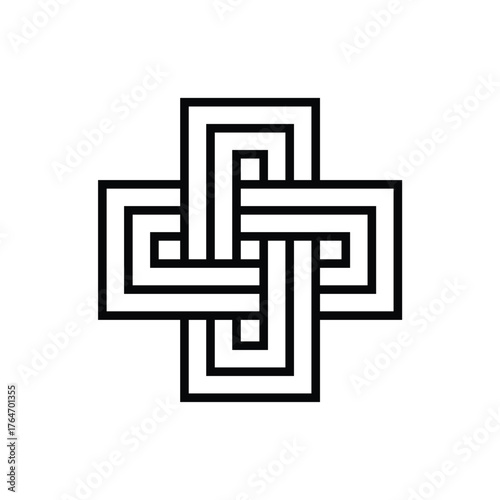 Celtic Knot Solomon Stock Illustration