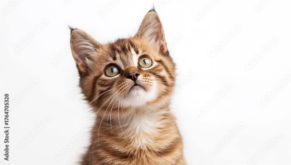 Obraz premium Sacred Burmese kitten inside a home setting