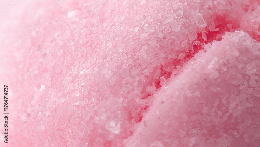 Fototapeta premium Detailed view of a soft, pastel-colored marshmallow showcasing its airy and tender consistency