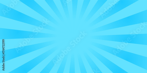 Blue background cartoon shine eps 10.