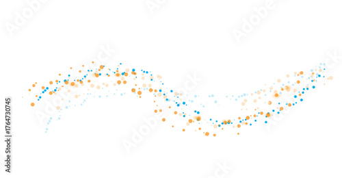 Colorful Dots Waves