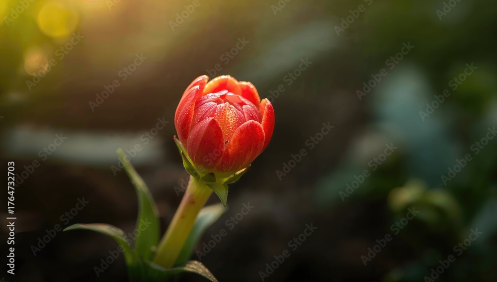 Obraz premium Numerous intricate details within a small blossom