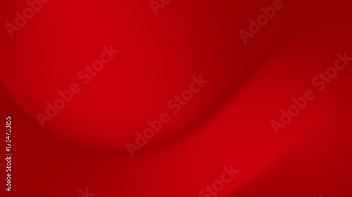 Solid red color with gradient soft curved. Ideal for graphic design backgrounds, banners, web design elements, and advertising materials. World Aids Day and Christmas