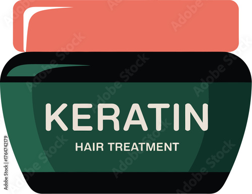 Keratin hair treatment product best for damaged hair and split ends care