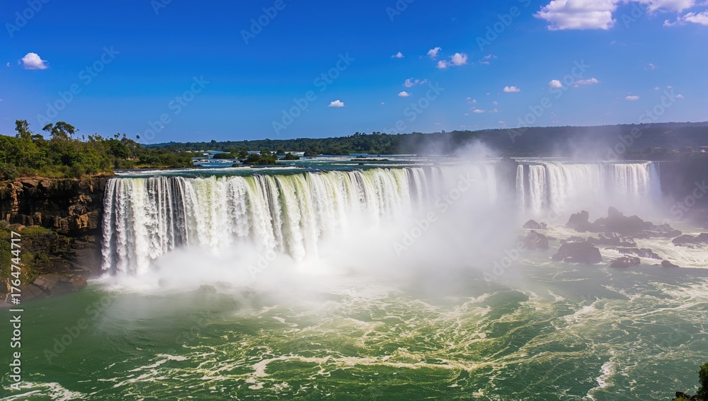 Fototapeta premium Majestic Waterfall in Southern Africa