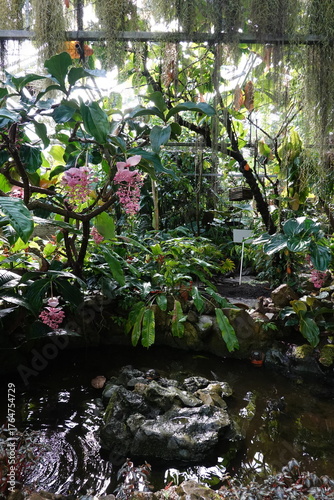 Spring Botanical Garden in Belgium