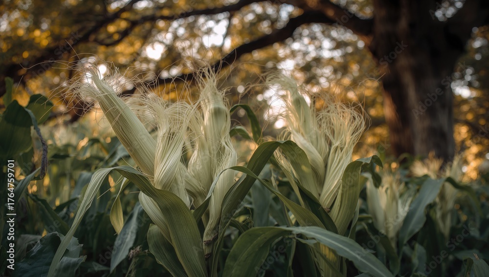 Obraz premium Immature Baby Corn