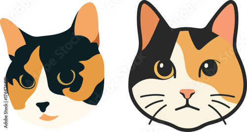 vector illustration of Cats
