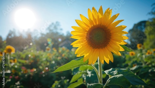 The stunning bloom of a sun...