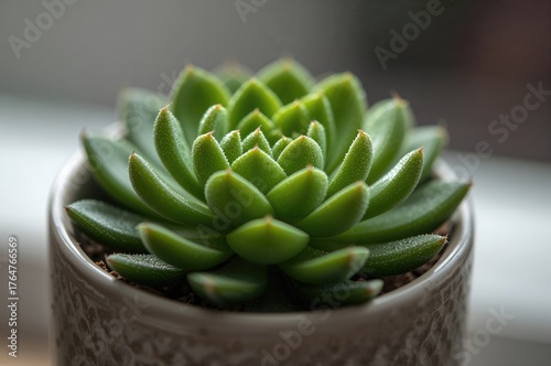 Detailed shot of a Sedum cl...