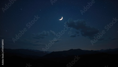The lunar glow illuminates ...