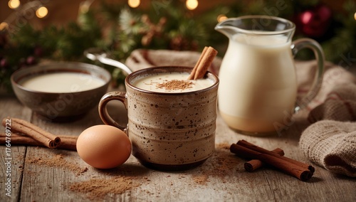 Creamy Festive Eggnog Craft...