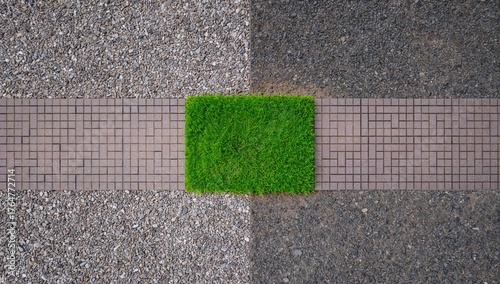 Aerial perspective of a gra...