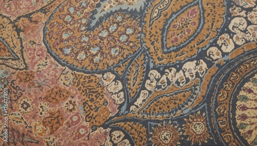 Abstract patterned Batik fe...