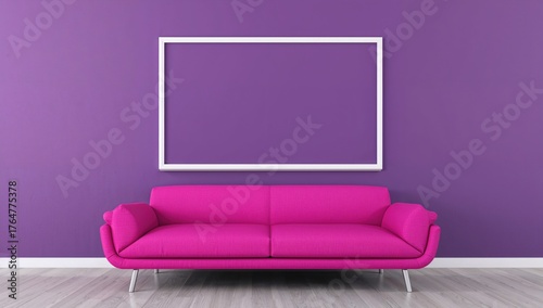 A white horizontal frame di...