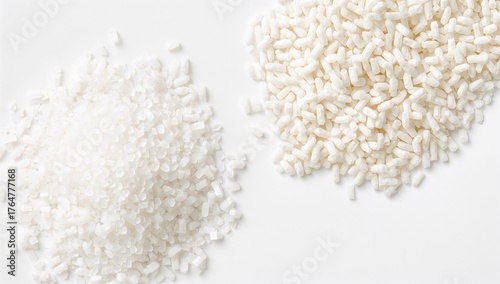 Natural White Plastic Granu...