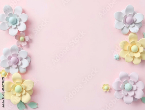 background with flowers