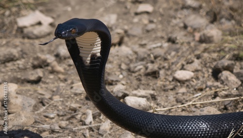 Warning: Black Mamba Snake ...