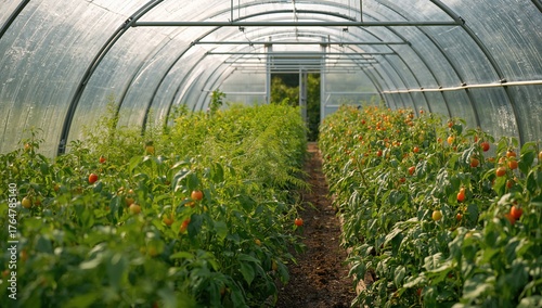 Peppers, dill, and tomatoes...