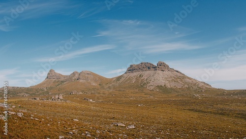 Panoramic View of Isolated ...