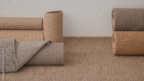 Collection of brown woven s...