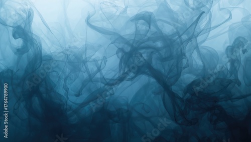 Blue wisps of smoke