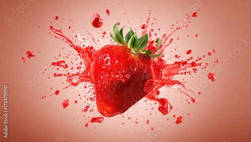 Bursting Strawberry