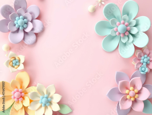 frangipani flower border