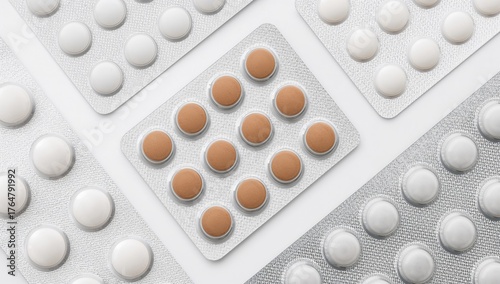 Close-up of medicine tablet...