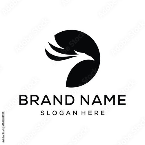 phoenix for eagle falcon hawk logo design inspiration