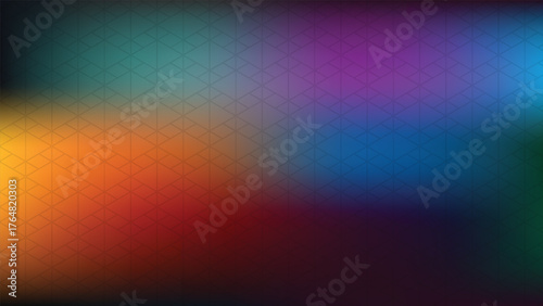 Geometric gradient background with colorful hues abstract