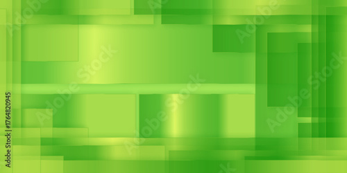 Abstract green luxury modern geometry background infused with vibrant neon hues, abstract green technology background with various randomly organized various abstract geometric lines.	