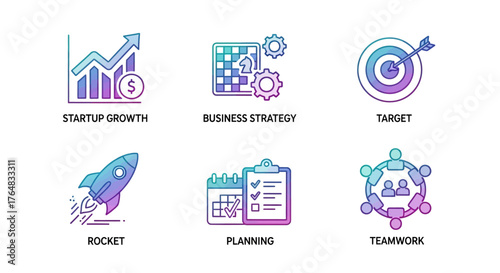 Finance and Accounting Icons Balancing Scales, Calculators, and Financial Reports for Business and Investment