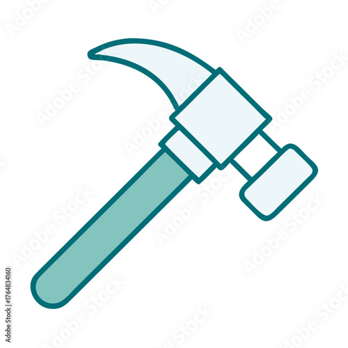 Hammer Icon for Web and Graphic Design