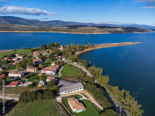 Arroyo Village, Ebro reservoir, Cantabria, Spain