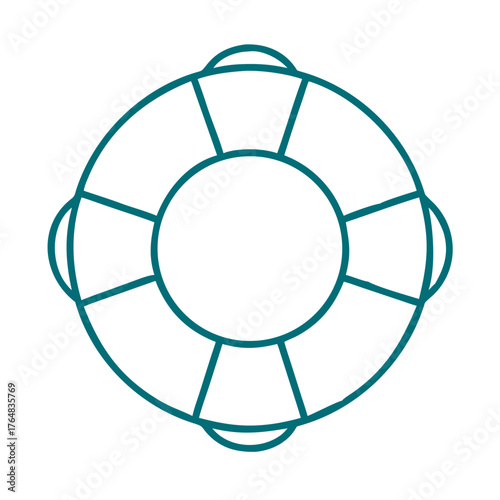 Life Preserver Support Icon for Web and Graphic Design