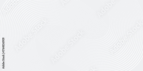 Abstract white glowing geometric lines on gray background texture. modern simple soft graphic gradient illustrations vector light