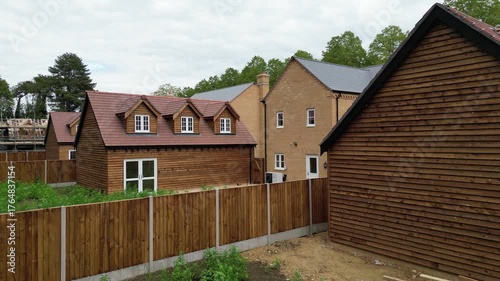 Construction Site: Scaffolding/House Building New Build