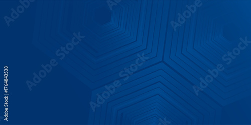 Modern blue tech abstract background with sharp lines cyberspace. line soft natural nice