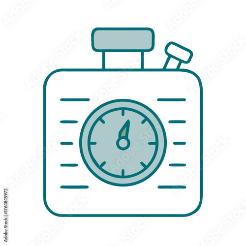 Stopwatch Timer Icon for Web and Graphic Design