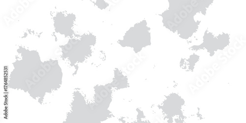 Black ink splat grunge background with ink splashes overlaying a vector outline of the Europe map